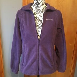 S Plum Women's Columbia Fleece Jacket